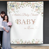 Baby in Bloom Wildflower Baby Shower Backdrop - iJay Backdrops