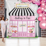 Patisserie Cafe Birthday Backdrop - iJay Backdrops