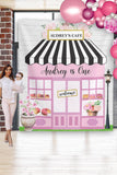 Patisserie Cafe Birthday Backdrop - iJay Backdrops