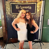 Custom Black and Gold Glitter Sparkle Backdrop - iJay Backdrops