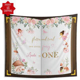 Fairy Girl Birthday Backdrop - iJay Backdrops