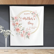 Custom Mother's Day Pink Floral Backdrop - iJay Backdrops