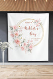 Custom Mother's Day Pink Floral Backdrop - iJay Backdrops