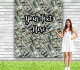 Dollar Bill Custom Money Party Backdrop - iJay Backdrops