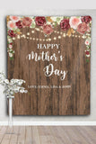 Rustic Floral Mothers Day Backdrop - iJay Backdrops
