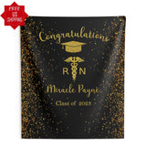 Medical School RN Graduation Backdrop - iJay Backdrops