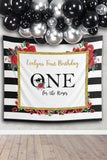 Derby First Birthday One For the Roses Party Backdrop - iJay Backdrops