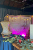 Enchanted Birthday Party Book Backdrop - iJay Backdrops