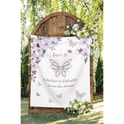 Purple Butterfly Future Mrs. Backdrop - iJay Backdrops