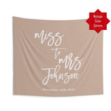 Custom Miss to Mrs Bridal Shower Backdrop - iJay Backdrops
