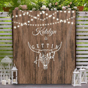 Getting Hitched Bachelorette Party Backdrop - iJay Backdrops