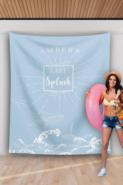 Last Splash Bachelorette Party Backdrop - iJay Backdrops