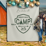 Bach Camp Adventure Bridal Shower Backdrop - iJay Backdrops