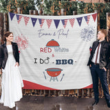 I Do BBQ Engagement Party Backdrop - iJay Backdrops