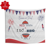 I Do BBQ Engagement Party Backdrop - iJay Backdrops