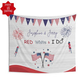 I Do BBQ Engagement Party Backdrop - iJay Backdrops