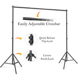 Backdrop Stand - 10ft/3m Wide, 7ft/2m High Adjustable