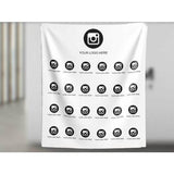 Custom Step and Repeat Business Logo Backdrop Banner - iJay Backdrops