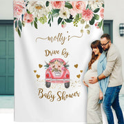 Drive By Baby Shower Backdrop - iJay Backdrops