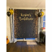 Black and gold photography backdrop with Glitters - iJay Backdrops