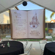 Fairytale Wedding Theme Backdrop - iJay Backdrops