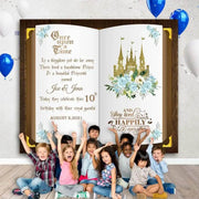 Prince or Princess Castle Book Backdrop - iJay Backdrops