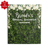 Artificial Grass Backdrop with Flowers Print - iJay Backdrops