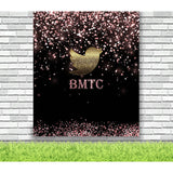 Custom Logo backdrop, Rose Gold - iJay Backdrops