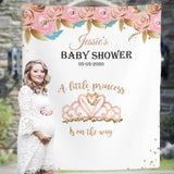 Princess Backdrop, Baby Shower Decoration, Baby shower backdrop, Royal Baby Shower Photobooth Backdrop - iJay Backdrops