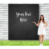 Custom Chalkboard Party Backdrop