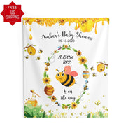 Bee Baby Shower Backdrop - iJay Backdrops