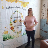 Bee Baby Shower Backdrop - iJay Backdrops
