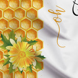 Oh, Babee Baby Shower Backdrop, Bee Theme - iJay Backdrops