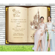 Fairytale Bridal shower Backdrop | Story Book Engagement Backdrop - iJay Backdrops