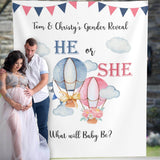 Portable Baby Gender Reveal Backdrop for Gender Reveal Decorations - iJay Backdrops