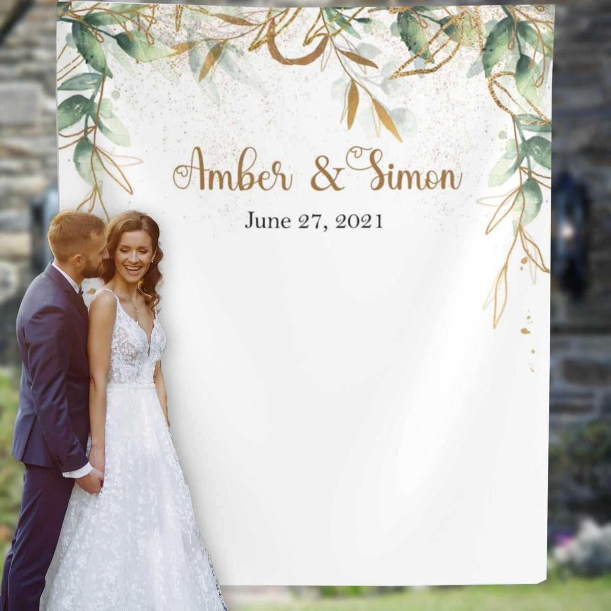 Greenery Backdrop for Wedding - iJay Backdrops