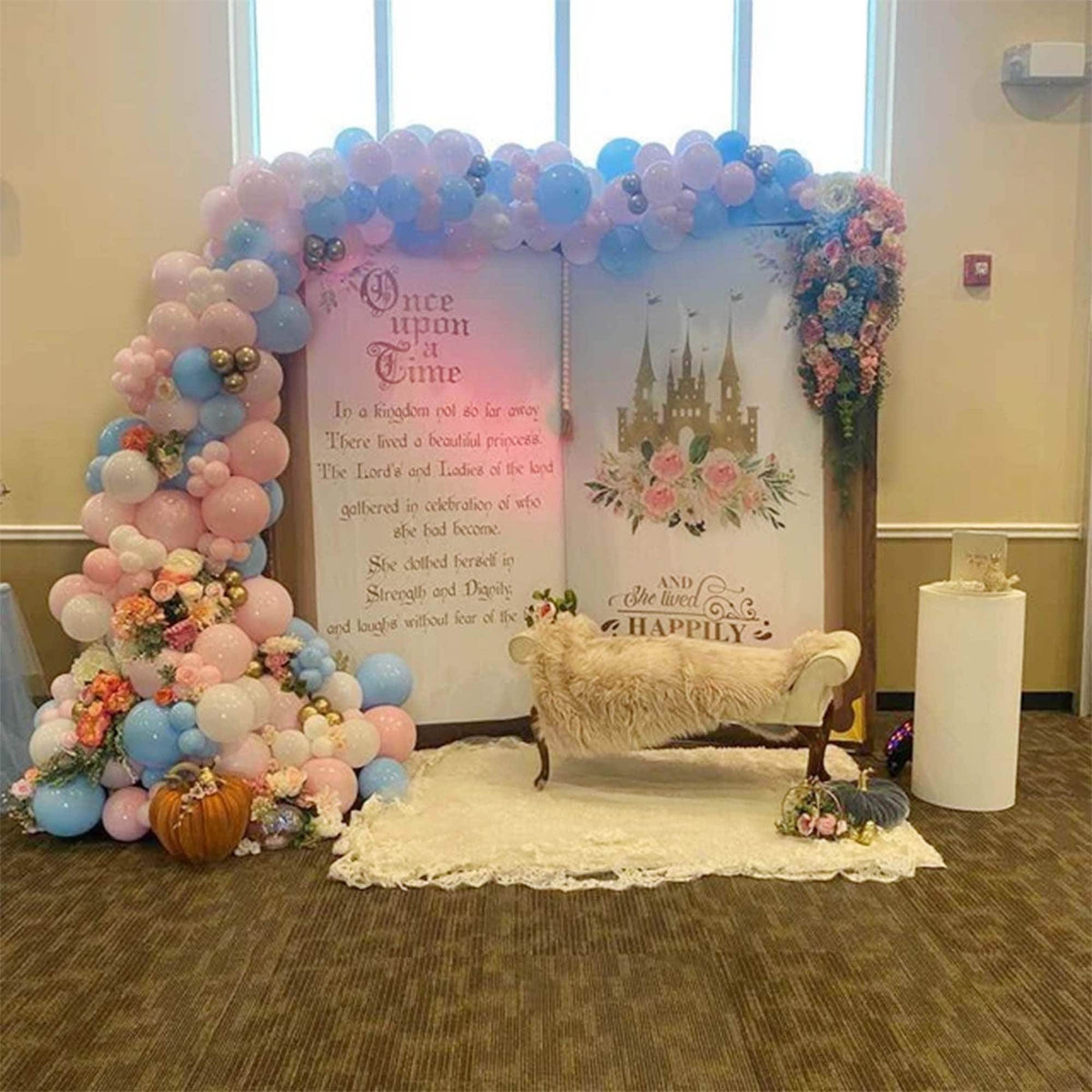 Princess Birthday Party Backdrop - iJay Backdrops