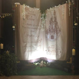Once upon a time Princess Birthday Backdrop - iJay Backdrops