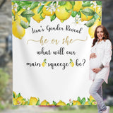 Lemon Theme Gender Neutral Backdrop - iJay Backdrops