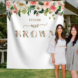 Floral Bachelorette Party Backdrop - iJay Backdrops