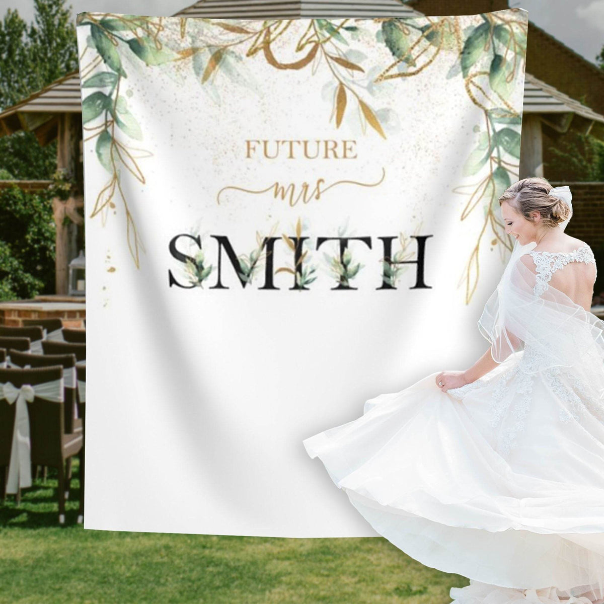 Bridal Shower Photo Backdrop - iJay Backdrops