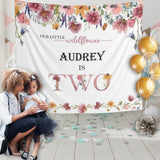 Wildflower Birthday Backdrop - iJay Backdrops