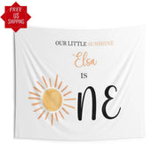 Sunshine First Birthday Backdrop - iJay Backdrops
