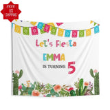 Fiesta Birthday Backdrop - iJay Backdrops