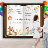 Over the Moon Baby Shower Backdrop - iJay Backdrops
