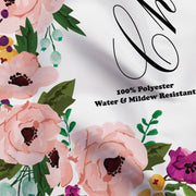 Custom Floral Future Mrs Backdrop - iJay Backdrops