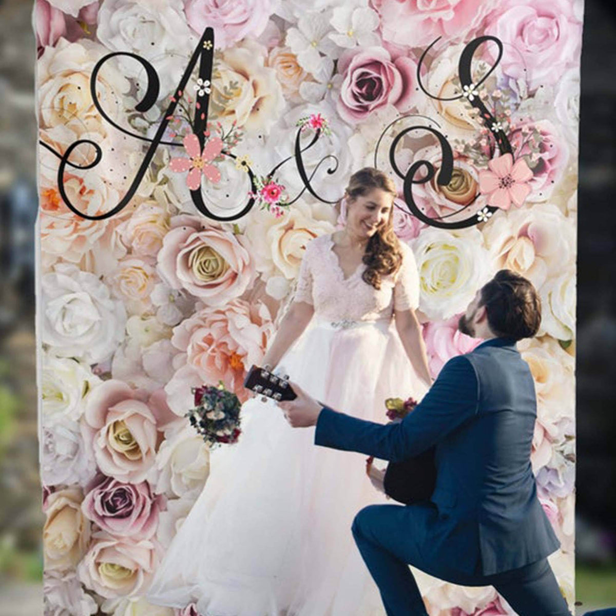 Flower Wall Backdrop - iJay Backdrops