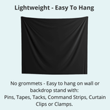 Personalized Flower Wedding Backdrop - Durable print fabric backdrop - iJay Backdrops