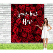 Red Rose Flower Backdrop - iJay Backdrops