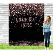 Rose Gold Glitter Backdrop - iJay Backdrops